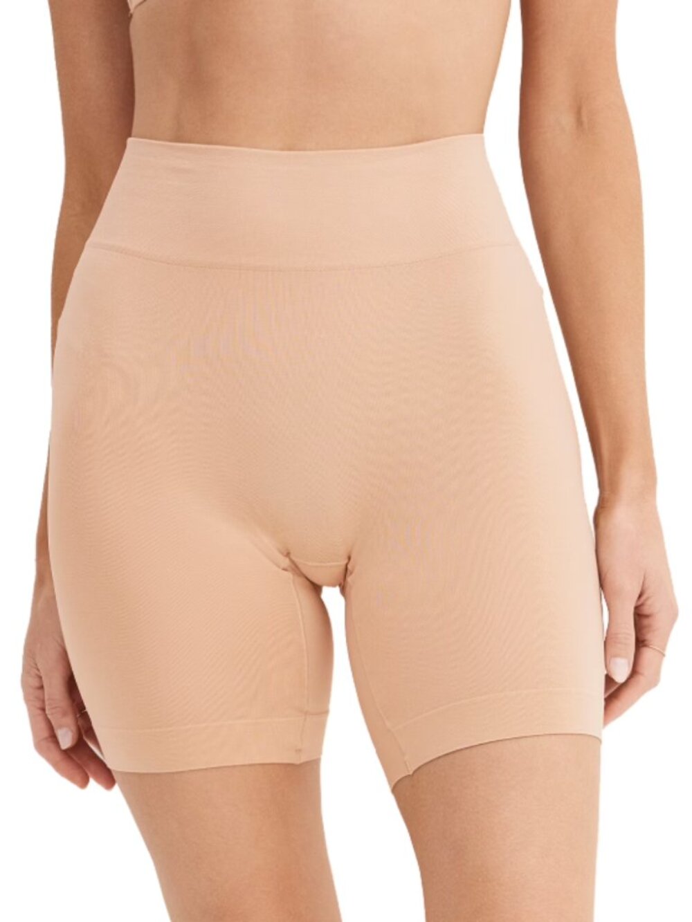 Jockey Essentials Women's Ultralight Smoothing No-Chafe Slipshort Light, 5XL NEW